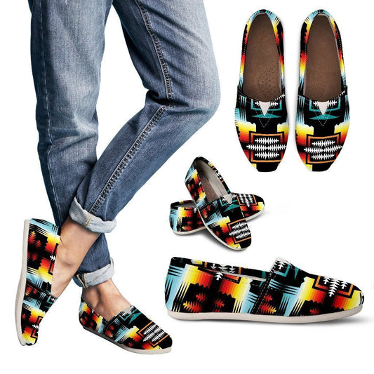 Sage Fire Turquoise Women's Casual Shoes-6teenth World™-Women's Casual Shoes-US6 (EU36)-Vibe Cosy™