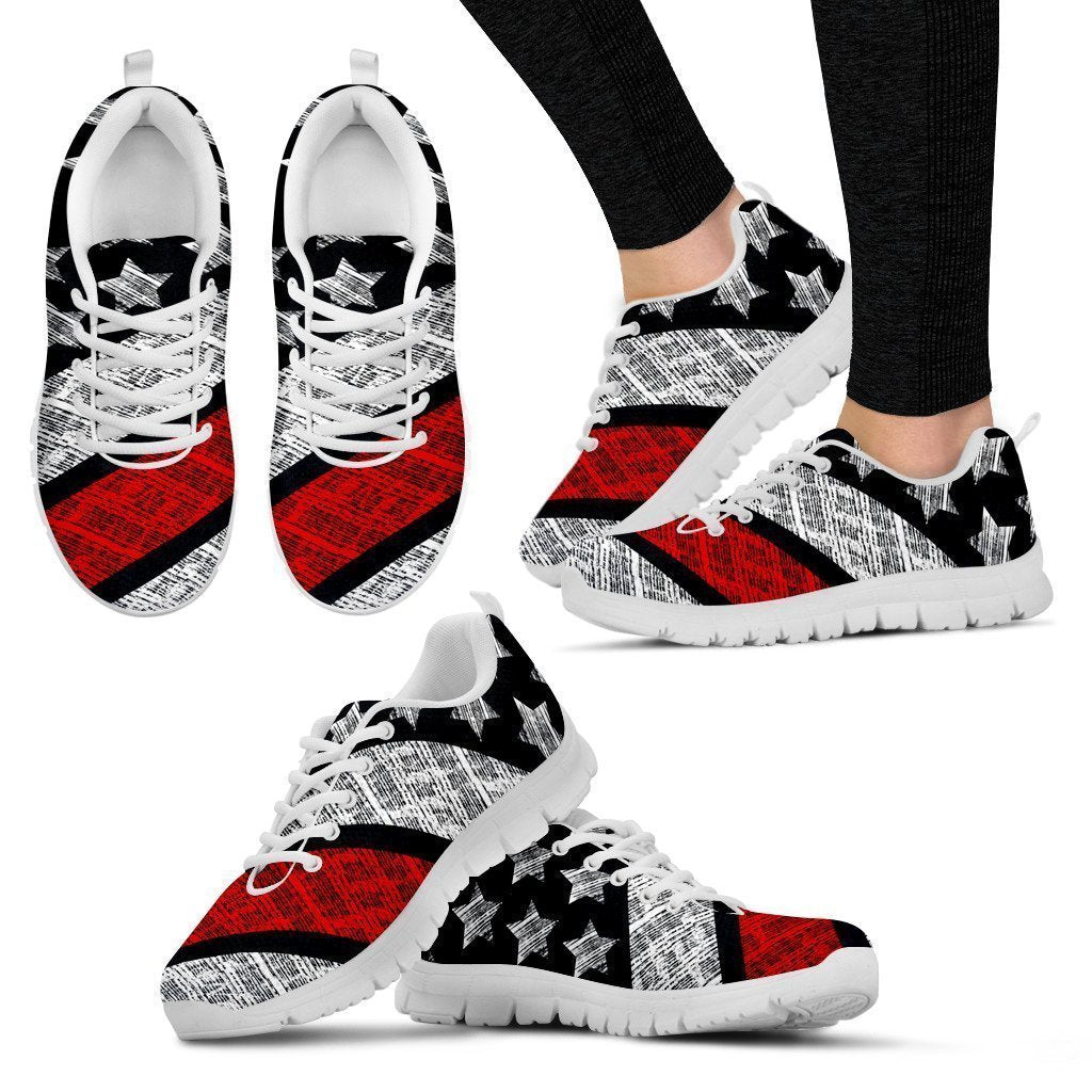 Firefighters Lives Matters Women's Sneakers-6teenth World™-Women's Sneakers-US5 (EU35)-Vibe Cosy™