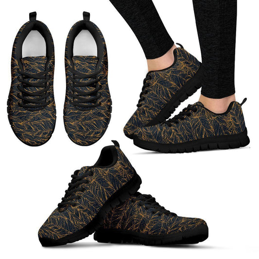 Black Women's Sneakers-6teenth World™-Women's Sneakers-US5 (EU35)-Vibe Cosy™