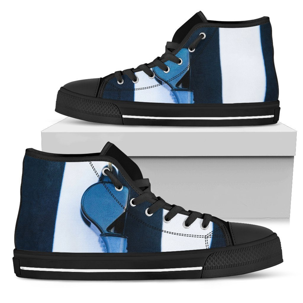 Referee Whistle-6teenth World™-Men's High Top Shoe-US5 (EU38)-Vibe Cosy™