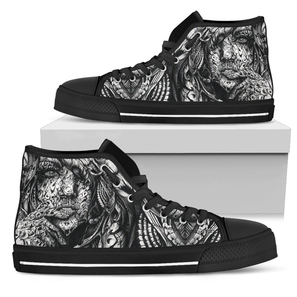 Everlasting Start-Shoes-6teenth Outlet-Mens High Top - Black - Everlasting Start-US5 (EU38)-Vibe Cosy™