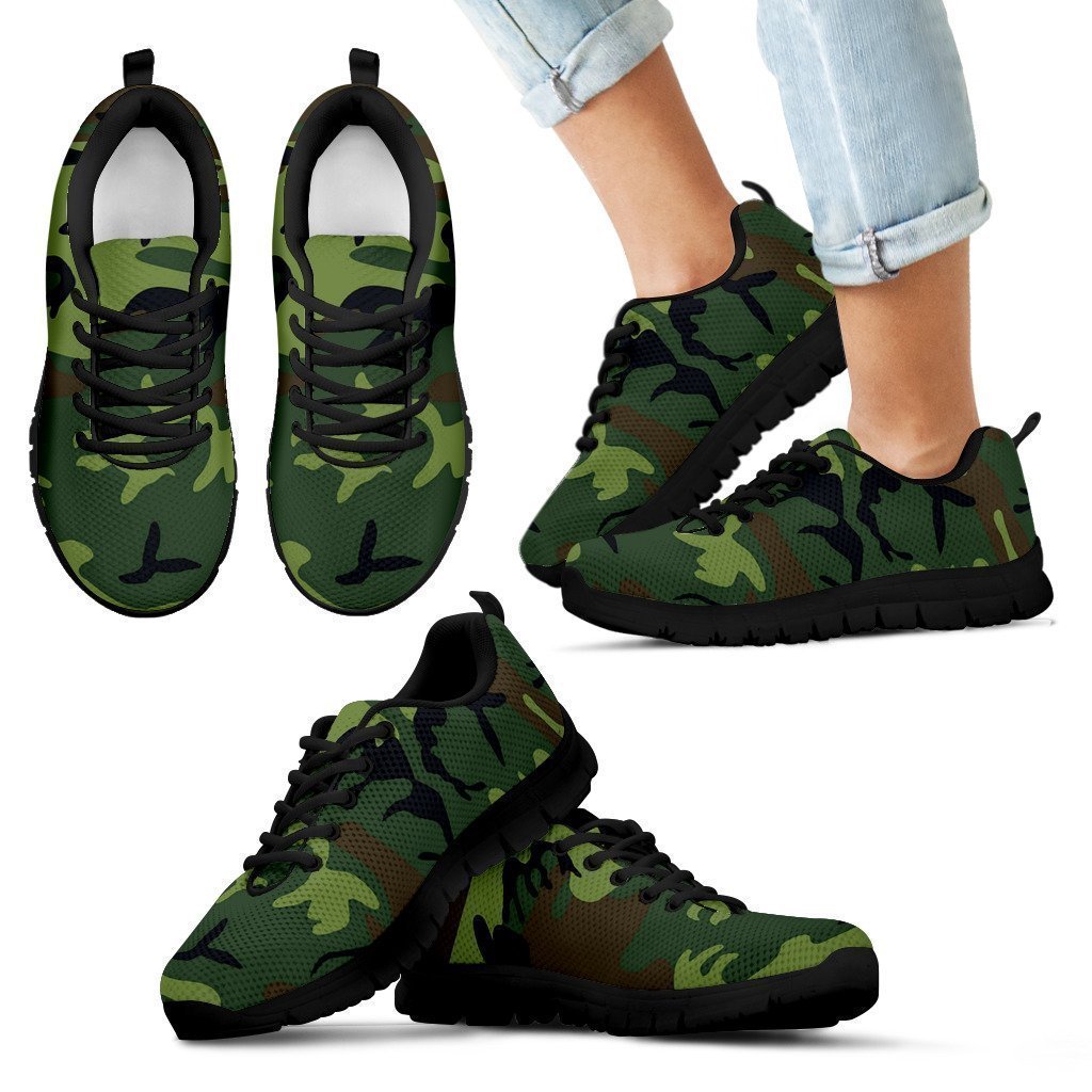 Kids Sneakers - Camo-6teenth World™-Kid's Sneakers-11 CHILD (EU28)-Vibe Cosy™