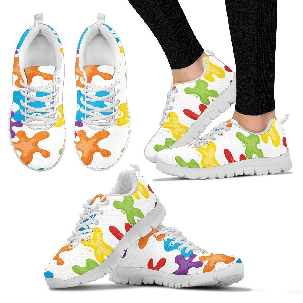 Paint Splatter Sneakers-6teenth World™-Women's Sneakers-US5 (EU35)-Vibe Cosy™