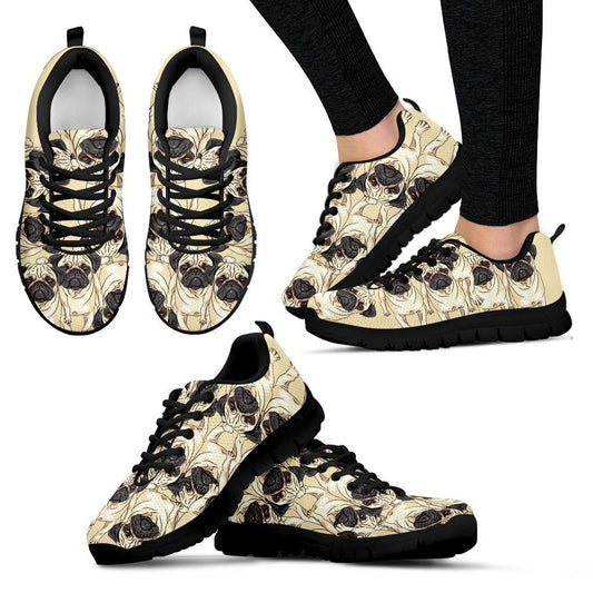 PUG Women's Sneakers-6teenth World™-Women's Sneakers-US5 (EU35)-Vibe Cosy™
