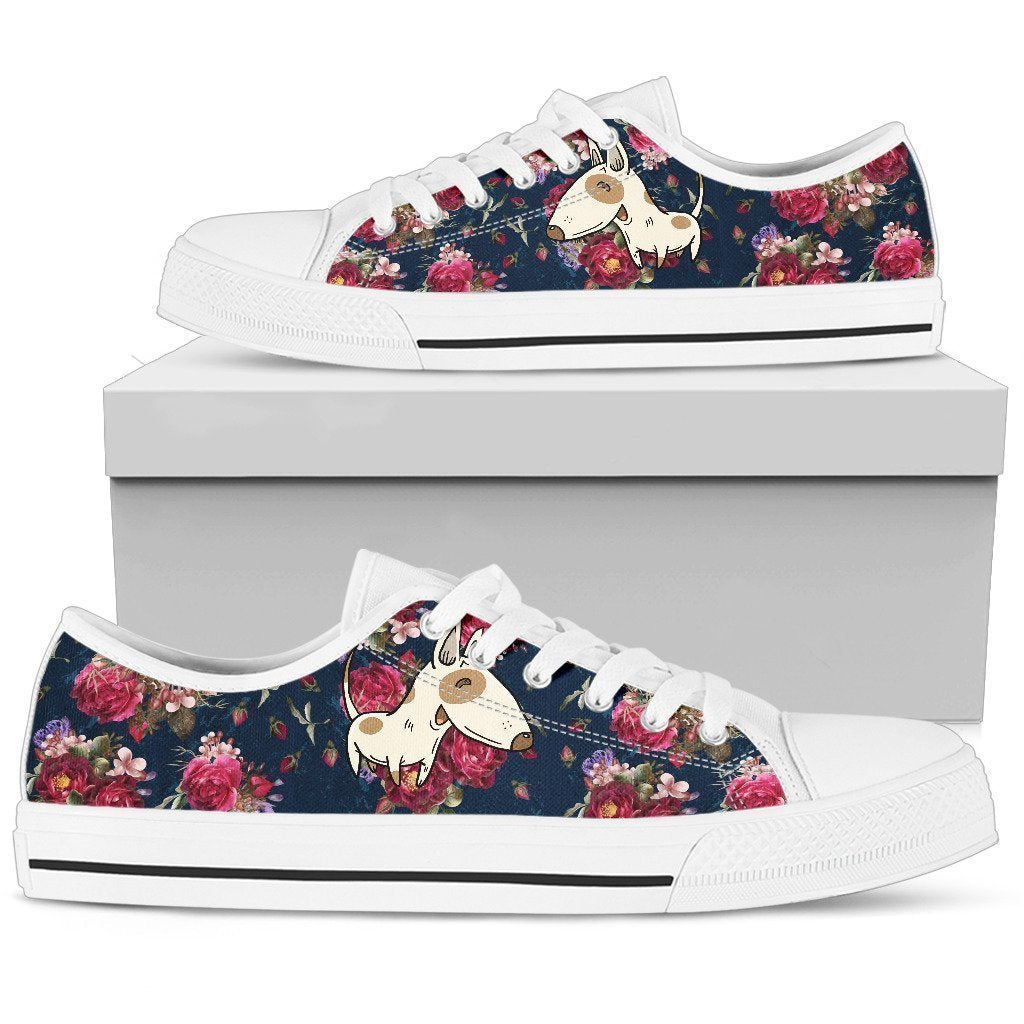 Bull Terrier Women's Low Top Shoe-6teenth World™-Women's Low Top Shoe-US5.5 (EU36)-Vibe Cosy™