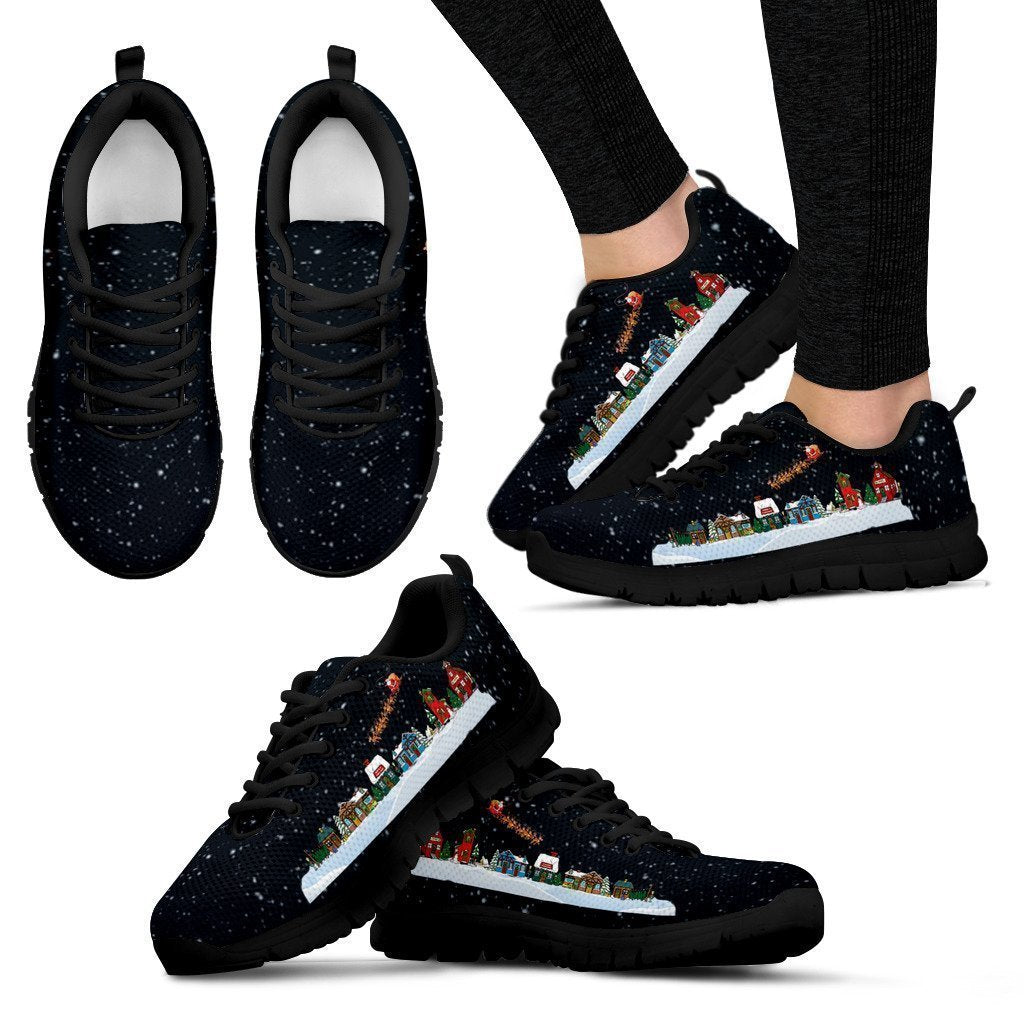Christmas Village Women's Sneakers-6teenth World™-Women's Sneakers-US5 (EU35)-Vibe Cosy™