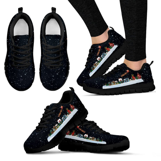 Christmas Village Women's Sneakers-6teenth World™-Women's Sneakers-US5 (EU35)-Vibe Cosy™