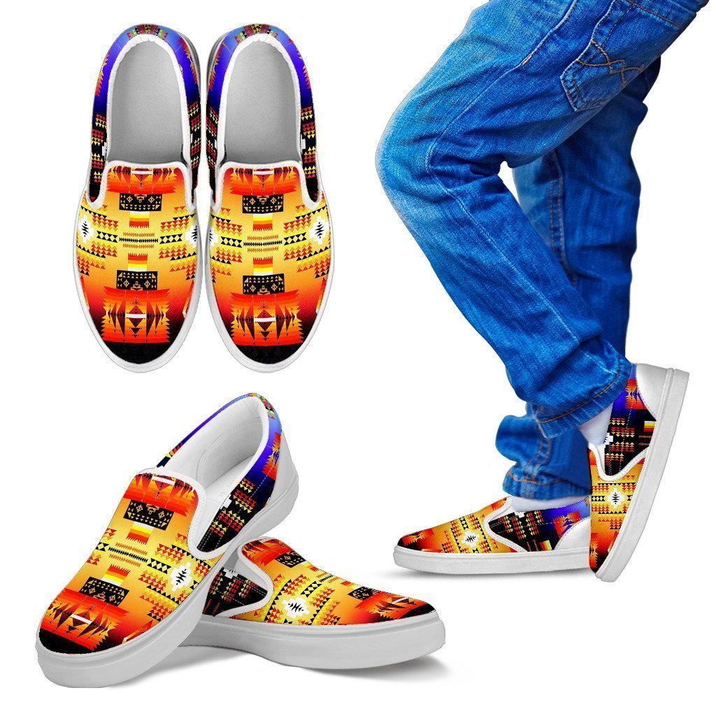 Seven Tribe Morning to Midnight Sopo Kid's Slip Ons-6teenth World™-Kid's Slip Ons-11 CHILD (EU28)-Vibe Cosy™