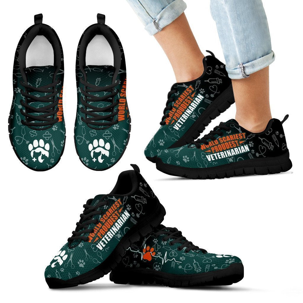 Veterinarian Sneakers Kid's Sneakers-6teenth World™-Kid's Sneakers-11 CHILD (EU28)-Vibe Cosy™