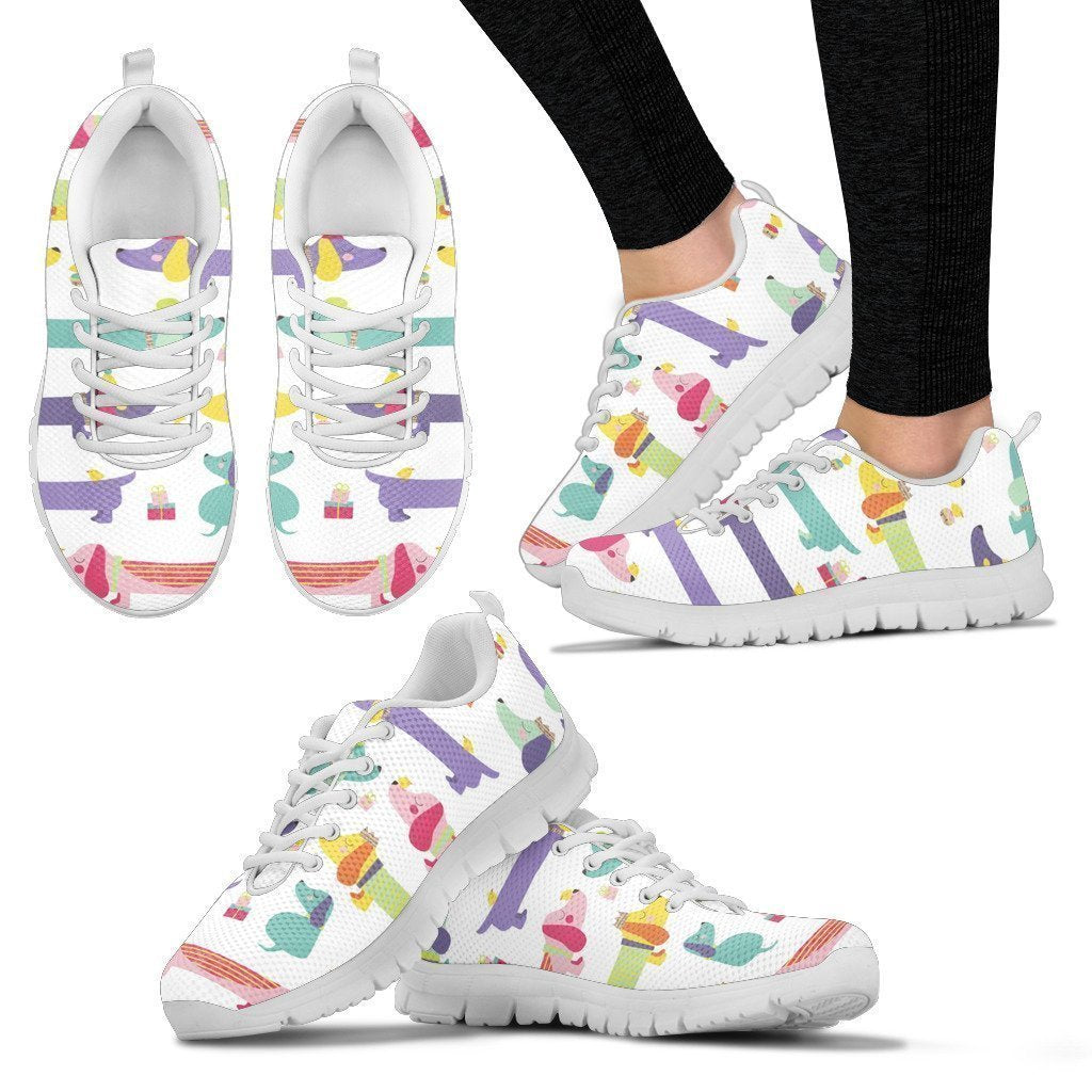 DACHSHUND Women's Sneakers-6teenth World™-Women's Sneakers-US5 (EU35)-Vibe Cosy™