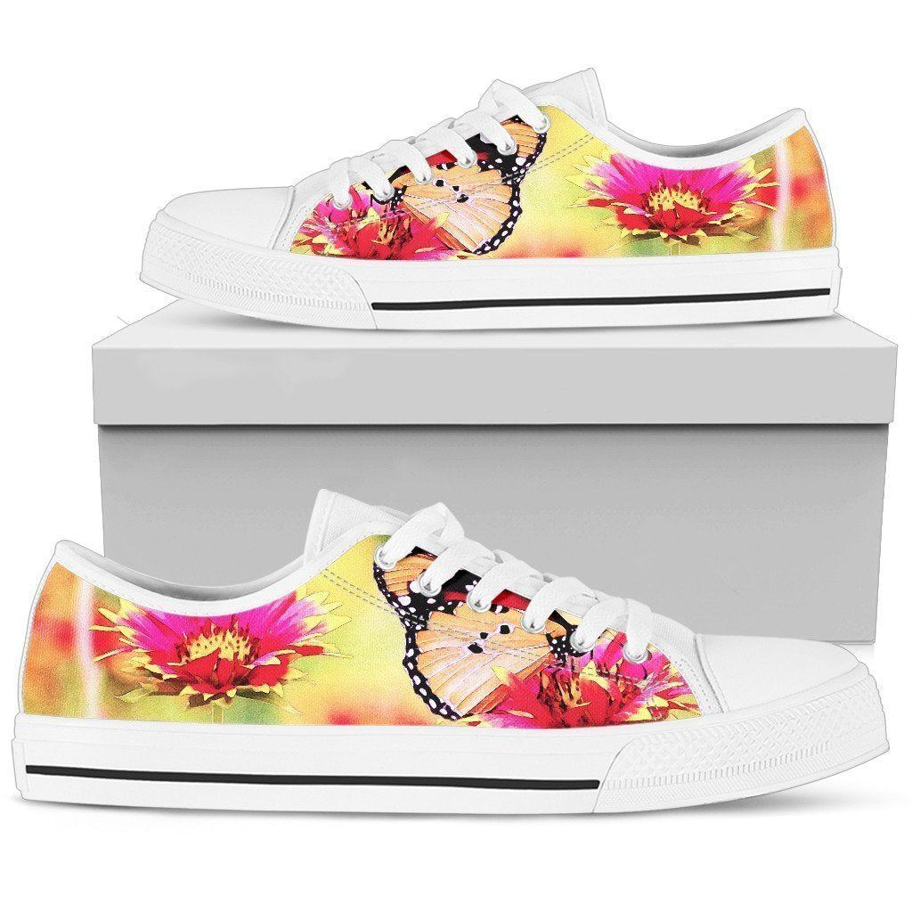 Women's Low Tops Butterfly (White Sole)-6teenth World™-Women's Low Top Shoe-US5.5 (EU36)-Vibe Cosy™