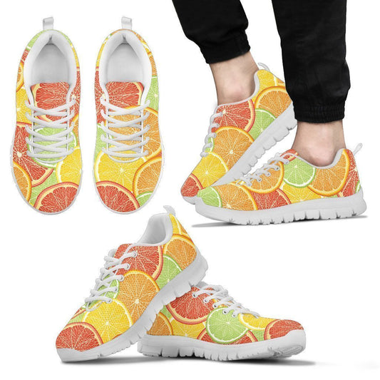 Orange Men's Sneakers-6teenth World™-Men's Sneakers-US5 (EU38)-Vibe Cosy™