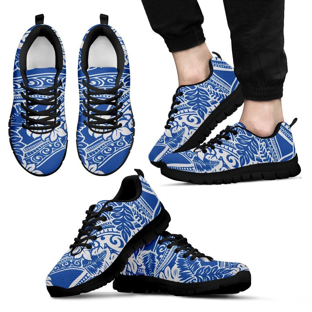 Poly Tribal Sneakers 31 - AH - J9-SNEAKERS-Alohawaii-Men's Sneakers-US5 (EU38)-Black-Vibe Cosy™