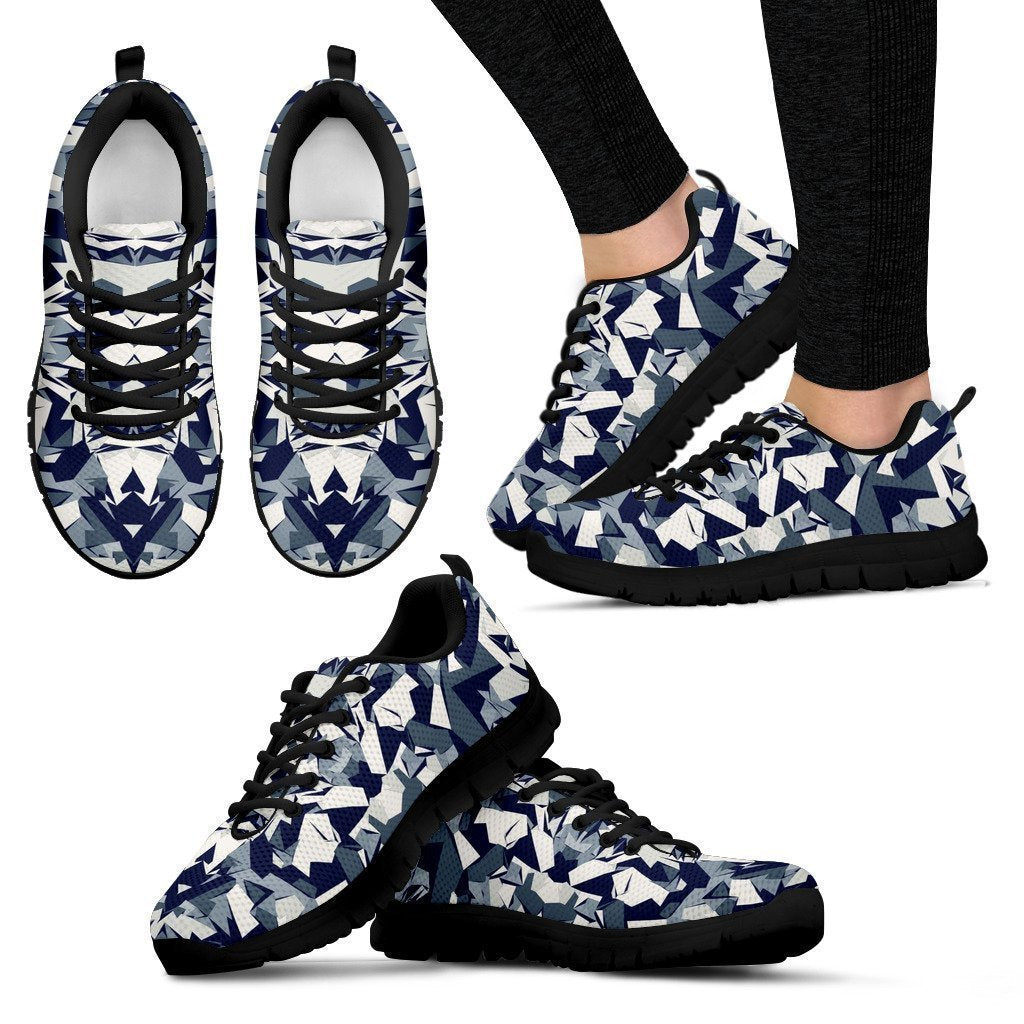 Grey camo Black Sole Women's Sneakers-6teenth World™-Women's Sneakers-US5 (EU35)-Vibe Cosy™