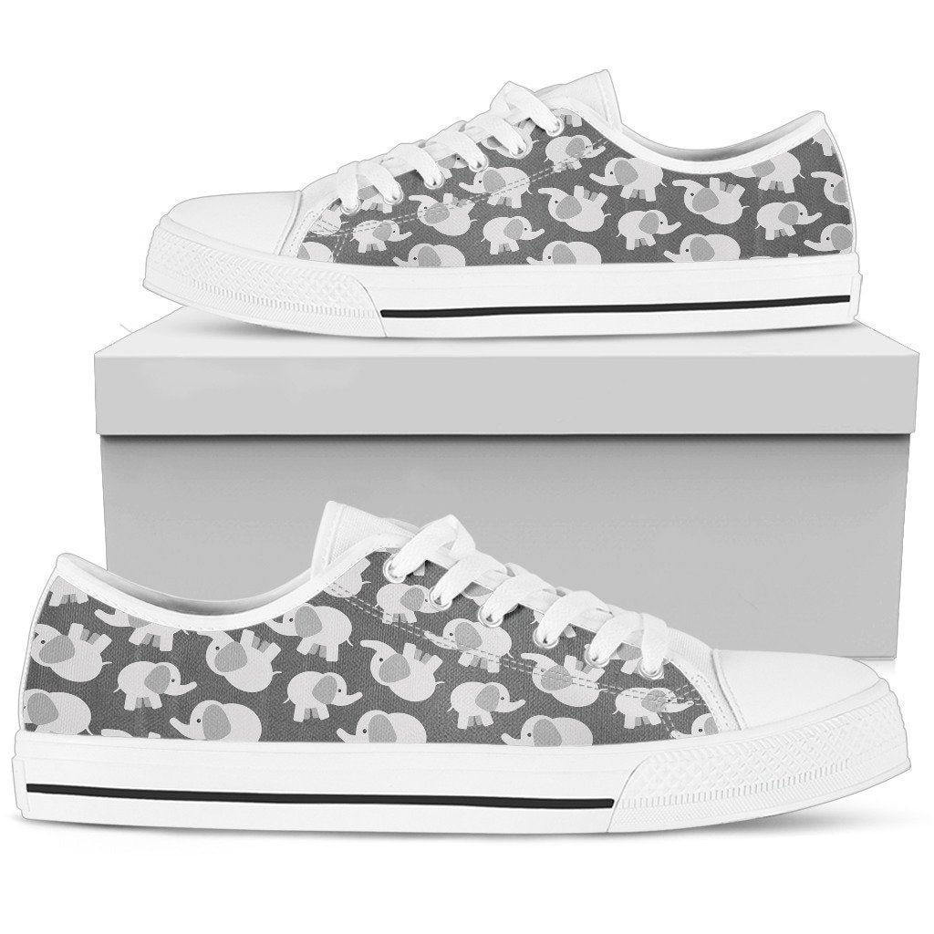 Elephant Women's Low Top Shoe-6teenth World™-Women's Low Top Shoe-US5.5 (EU36)-Vibe Cosy™