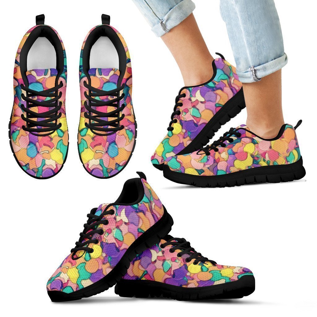 Kid's Sneakers Color Dreams (Black Soles)-6teenth World™-Kid's Sneakers-11 CHILD (EU28)-Vibe Cosy™