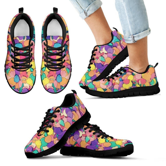 Kid's Sneakers Color Dreams (Black Soles)-6teenth World™-Kid's Sneakers-11 CHILD (EU28)-Vibe Cosy™