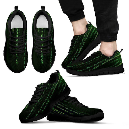 Green numbers Men's Sneakers-6teenth World™-Men's Sneakers-US5 (EU38)-Vibe Cosy™