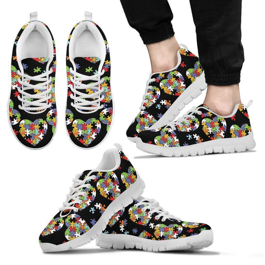 Autism Shoes-Shoes-6teenth Outlet-Men's Sneakers - White - Autism Shoes-US5 (EU38)-Vibe Cosy™