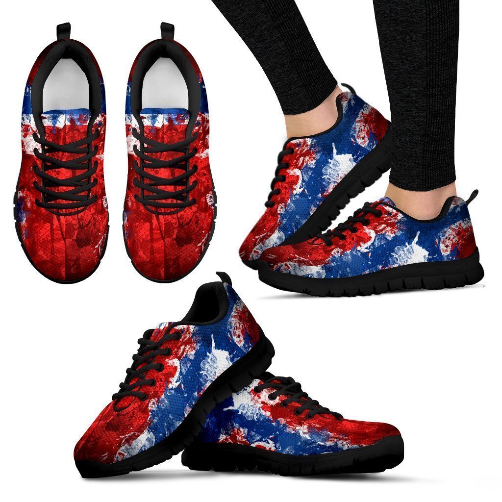 Norway Flag Women's Sneakers-6teenth World™-Women's Sneakers-US5 (EU35)-Vibe Cosy™