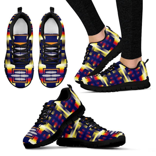 Southwest Rainbow Sage Women's Sneakers-6teenth World™-Women's Sneakers-US5 (EU35)-Vibe Cosy™