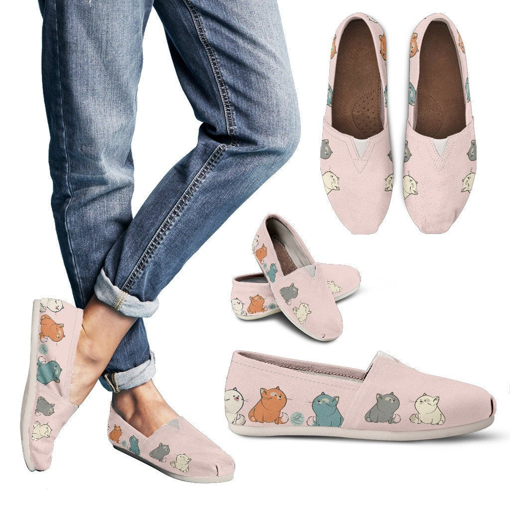 Plump Cat Women's Casual Shoes-6teenth World™-Women's Casual Shoes-US6 (EU36)-Vibe Cosy™