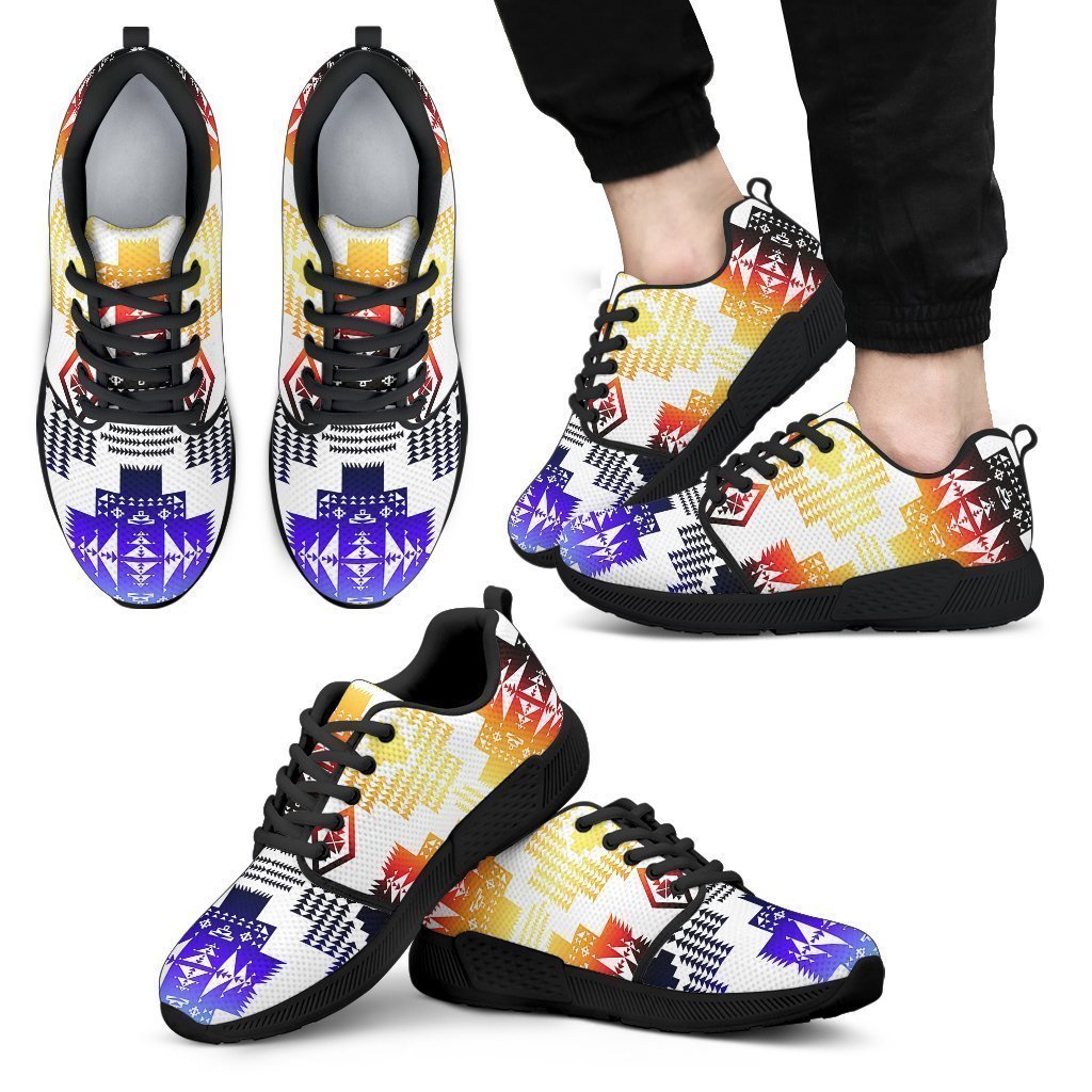 Seven Tribes Horizon White Sopo Men's Athletic Sneakers-6teenth World™-Men's Athletic Sneakers-US5 (EU38)-Vibe Cosy™