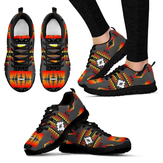 Seven Tribes Gray Sopo Women's Sneakers-6teenth World™-Women's Sneakers-US5 (EU35)-Vibe Cosy™