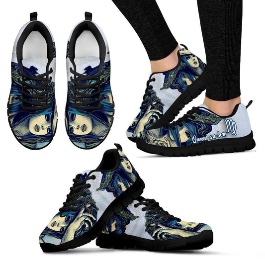 Virgo Queen Sneaker-Ocean Gadget™-Black Sole-US5 (EU35)-Vibe Cosy™