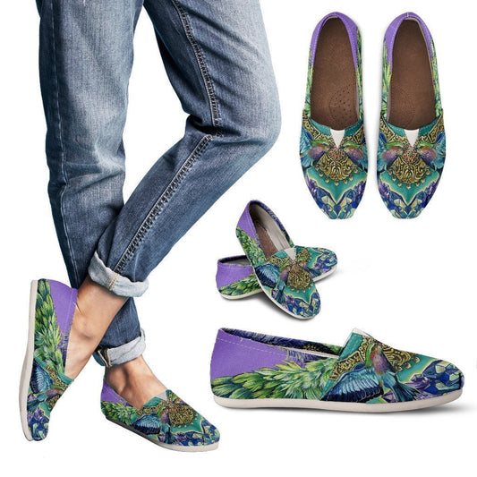 Hummingbirds - Woman's Casual Shoes-6teenth World™-Women's Casual Shoes-US6 (EU36)-Vibe Cosy™