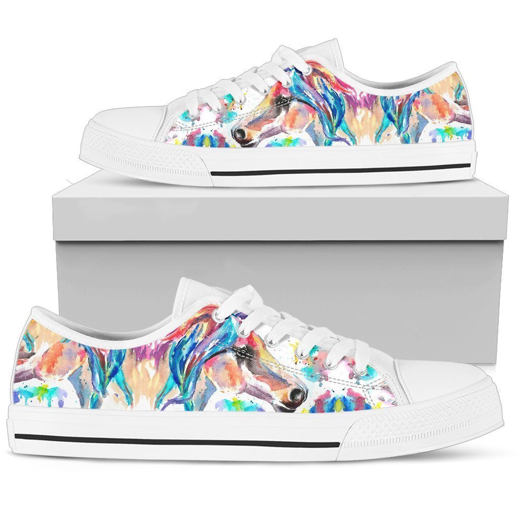 Horse Women's Low Top Shoe-6teenth World™-Women's Low Top Shoe-US5.5 (EU36)-Vibe Cosy™
