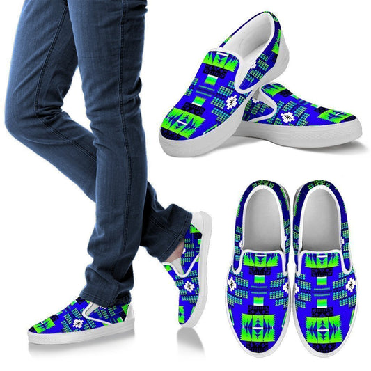 Seven Tribes Seattle Men's Slip Ons-6teenth World™-Kid's Sneakers-US8 (EU40)-Vibe Cosy™