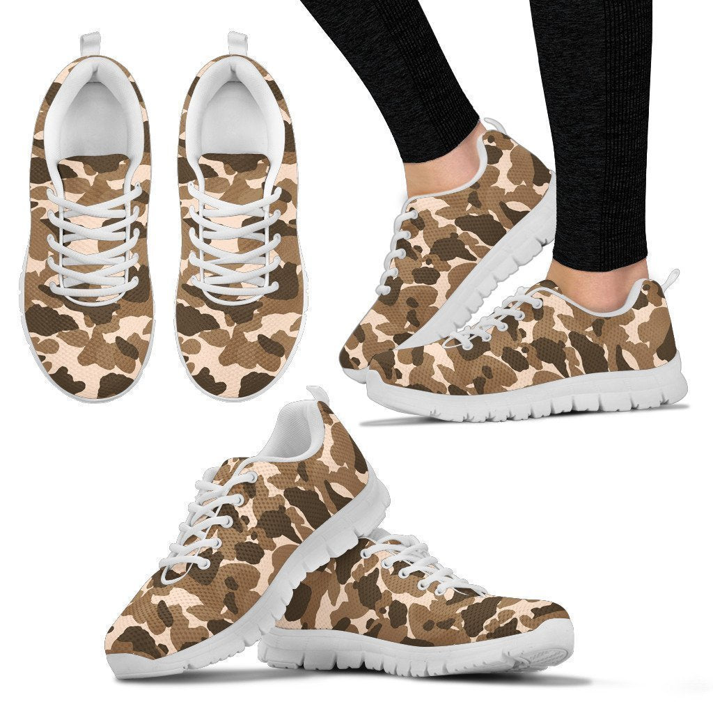 Camo Shoes-Shoes-6teenth Outlet-Women's Sneakers - White - Camo Shoes-US5 (EU35)-Vibe Cosy™