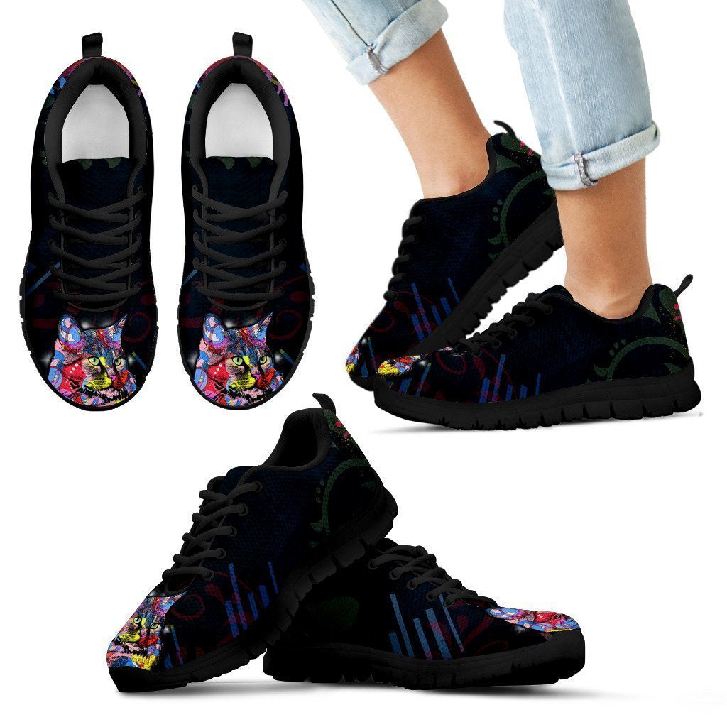 Cat Kid's Sneakers-6teenth World™-Kid's Sneakers-11 CHILD (EU28)-Vibe Cosy™