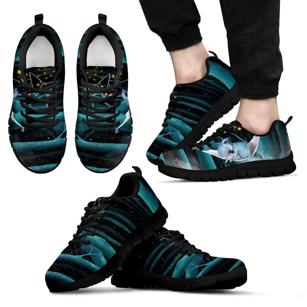 Australia Koala Sleeping In The Forest Sneaker th9-SNEAKERS-HP Arts-Men's Sneakers - Black - 4-US5 (EU38)-Vibe Cosy™