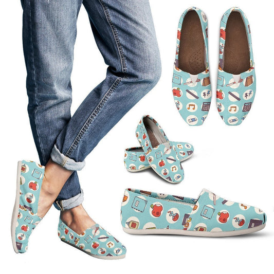 School Daze Casual Slip Ons-6teenth World™-Women's Casual Shoes-US6 (EU36)-Vibe Cosy™