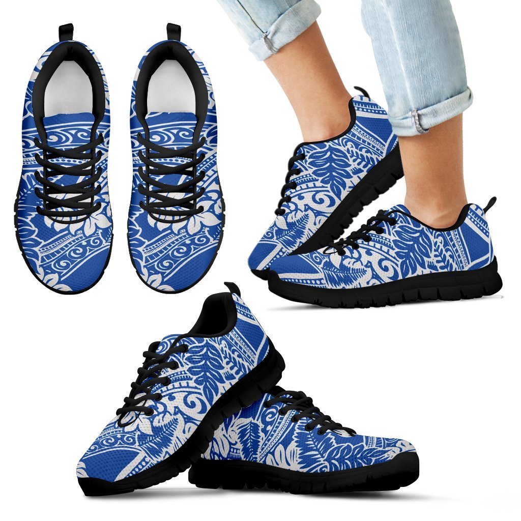 Poly Tribal Sneakers 31 - AH - J9-SNEAKERS-Alohawaii-Kid's Sneakers-11 CHILD (EU28)-Black-Vibe Cosy™
