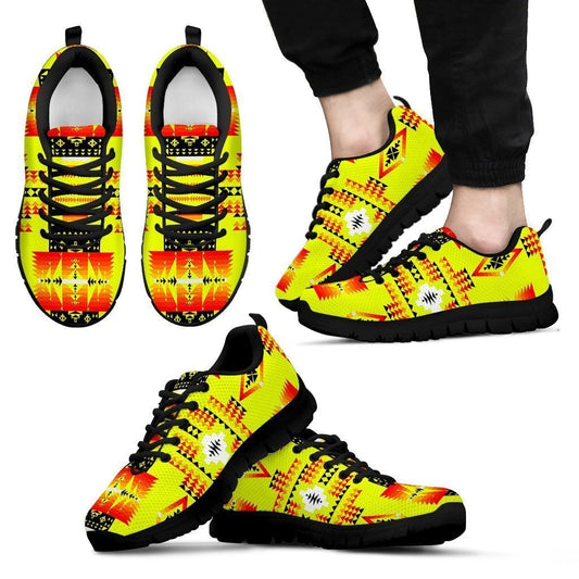 Seven Tribes Yellow Sopo Men's Sneakers-6teenth World™-Men's Sneakers-US5 (EU38)-Vibe Cosy™
