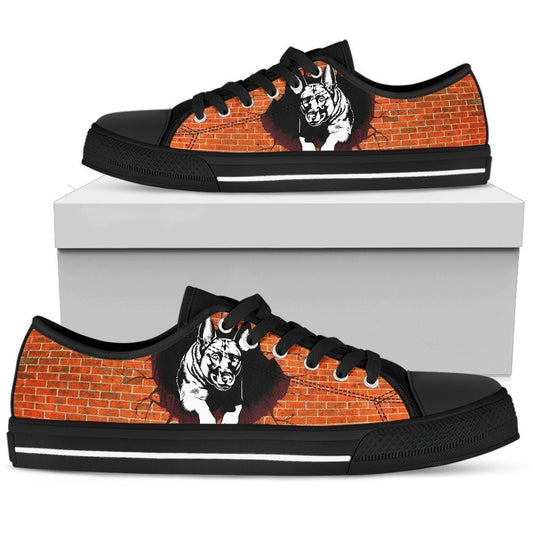 German Shepherd Women's Low Top Shoe-6teenth World™-Women's Low Top Shoe-US5.5 (EU36)-Vibe Cosy™
