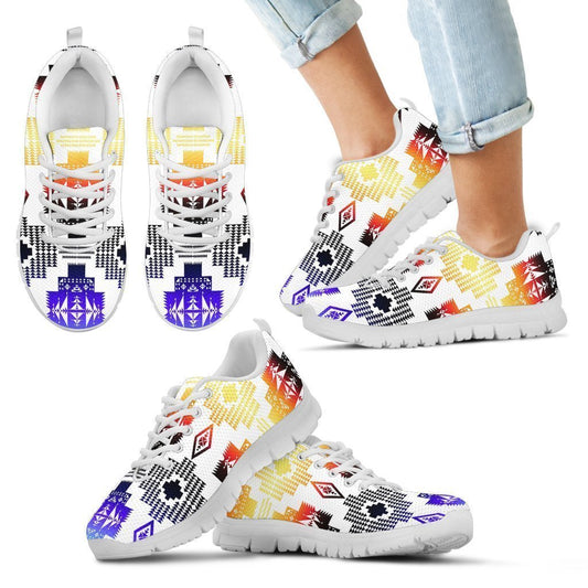 Seven Tribes Horizon White Sopo Kid's Sneakers White Sole-6teenth World™-Kid's Sneakers-11 CHILD (EU28)-Vibe Cosy™