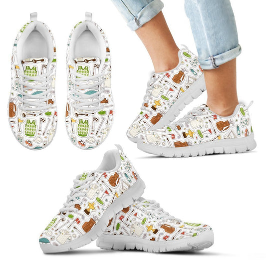 GOLF PATTERN Kid's Sneakers-6teenth World™-Kid's Sneakers-11 CHILD (EU28)-Vibe Cosy™