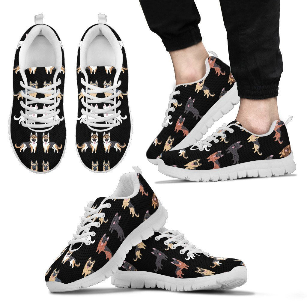German Shepherd Men's Sneakers-6teenth World™-Men's Sneakers-US5 (EU38)-Vibe Cosy™