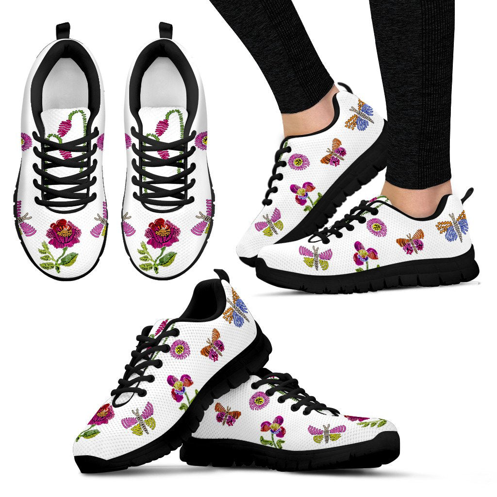 Donna Sneakers Nero-Amaze Style™-Women's Sneakers - Donna Sneakers Nero-US5 (EU35)-Vibe Cosy™
