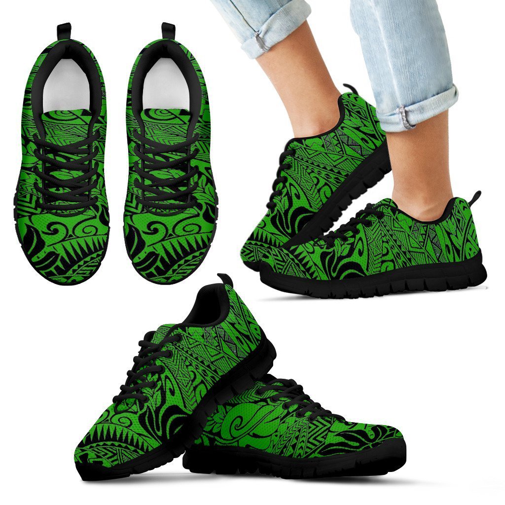 Poly Tribal Sneakers 26 - AH - J9-SNEAKERS-Alohawaii-Kid's Sneakers-11 CHILD (EU28)-Black-Vibe Cosy™