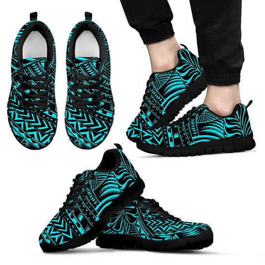 Poly Tribal Sneakers 21 - AH - J9-SNEAKERS-Alohawaii-Men's Sneakers-US5 (EU38)-Black-Vibe Cosy™