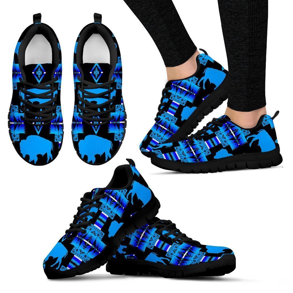 Midnight Lake Buffalo Women's Sneakers-6teenth World™-Women's Sneakers-US5 (EU35)-Vibe Cosy™