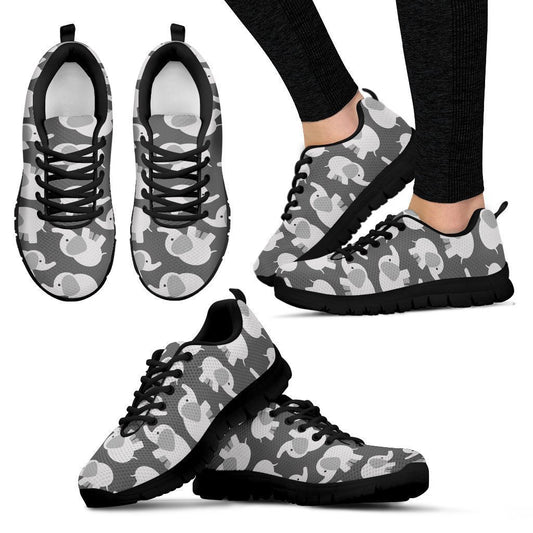 Cute Elephant Women's Sneakers-6teenth World™-Women's Sneakers-US5 (EU35)-Vibe Cosy™