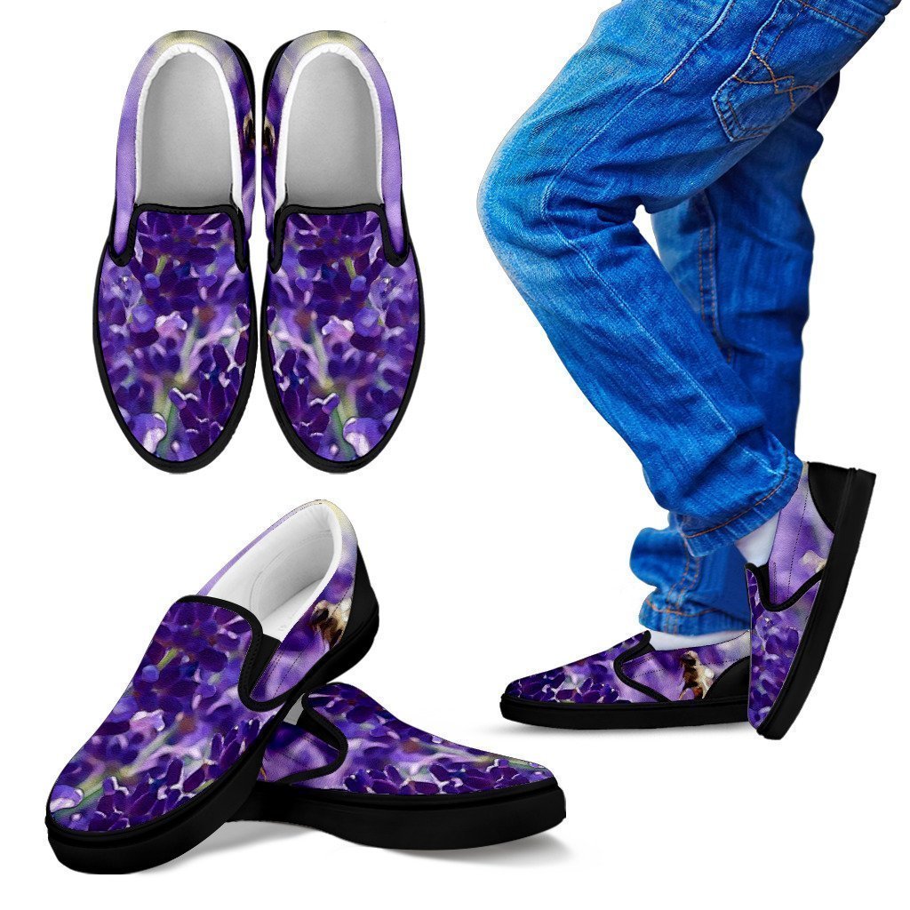 Kid's Slip Ons Serenity (Black Soles)-6teenth World™-Kid's Slip Ons-11 CHILD (EU28)-Vibe Cosy™