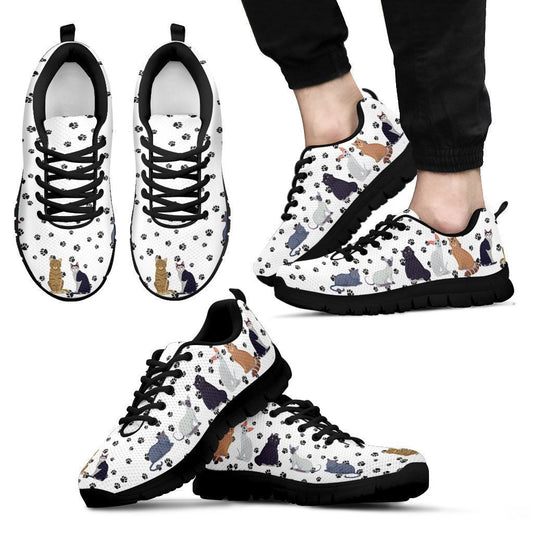 Cats Men's Men's Sneakers-6teenth World™-Men's Sneakers-US5 (EU38)-Vibe Cosy™