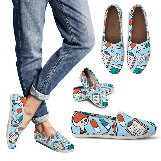 Pharmacy Technician Women's Casual Shoes-6teenth World™-Women's Casual Shoes-US6 (EU36)-Vibe Cosy™
